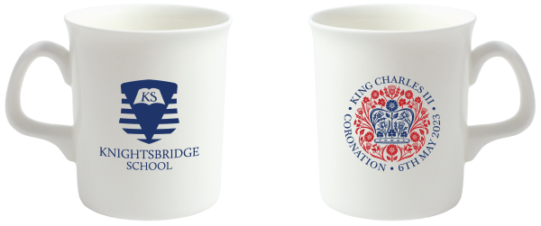 Knightsbridge School Coronation Mug - Image 2