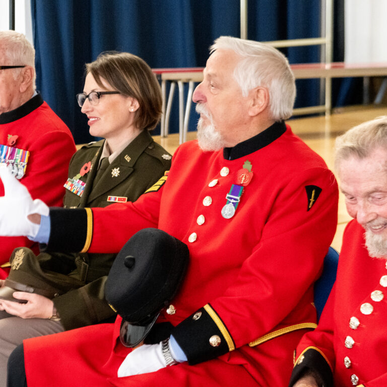 Chelsea Pensioners talk