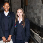 Students at the Westminster Abbey