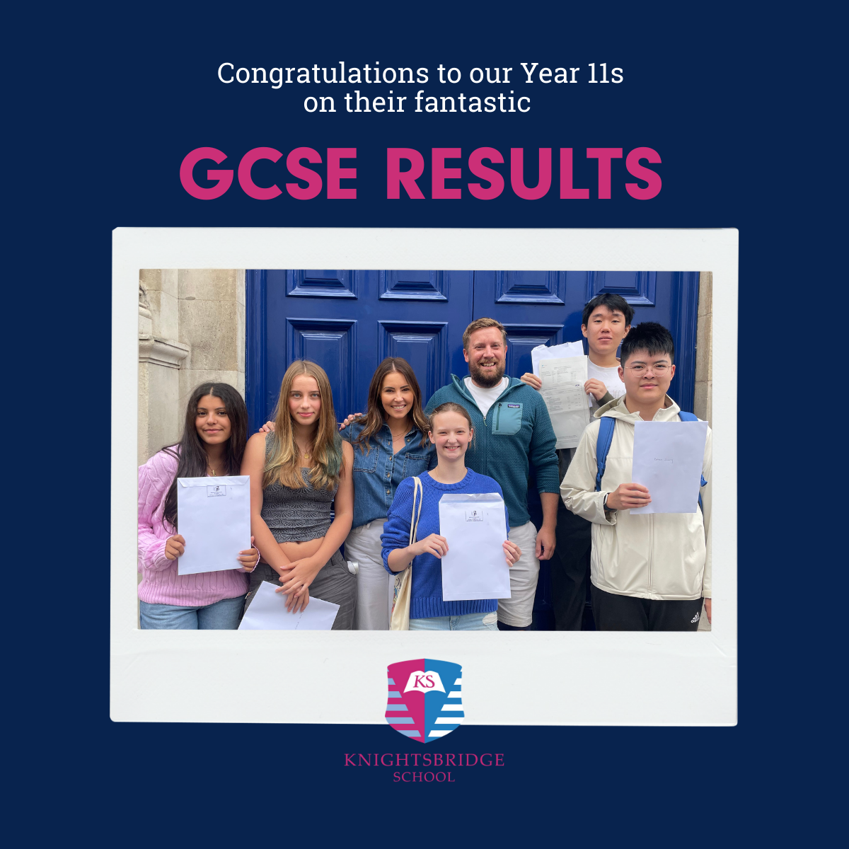 GCSE Results Day 2025 at Knightsbridge School | Knightsbridge School